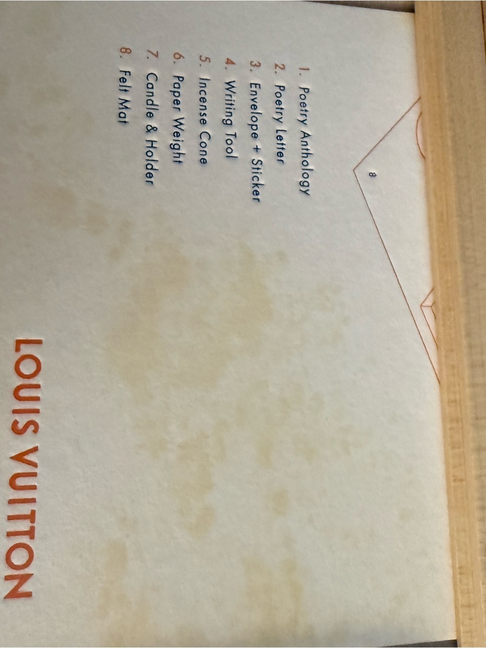 Louis Vuitton 'Under the Same Moon' Gift Set – Blue,Red,Orange & Cream Rare item - Picture 4 of 13